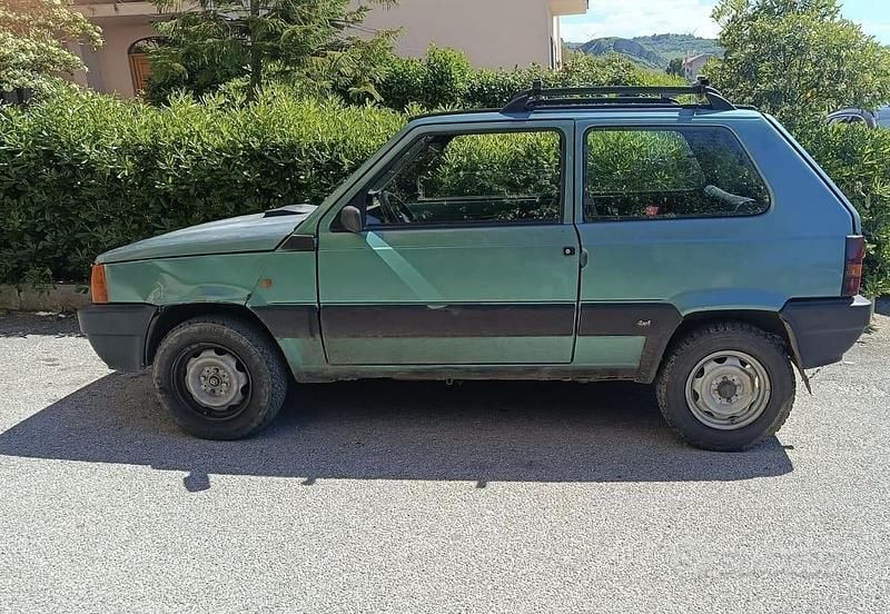 Usata Fiat Panda 4x4 54 CV (39 kW) 2001 Verde Utilitaria