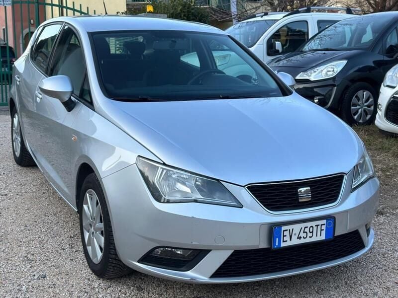 Usata Seat Ibiza Style 82 CV (60 kW) 2014 Argento Berlina
