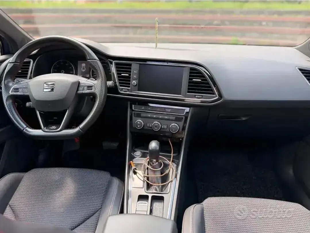 Usata Seat Leon ST FR 131 CV (96 kW) 2019 Bluazzurro Station wagon