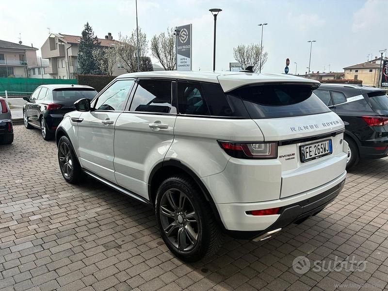 Usata Land Rover Range Rover evoque SE 180 CV (132 kW) 2016 Bianco Cabrio