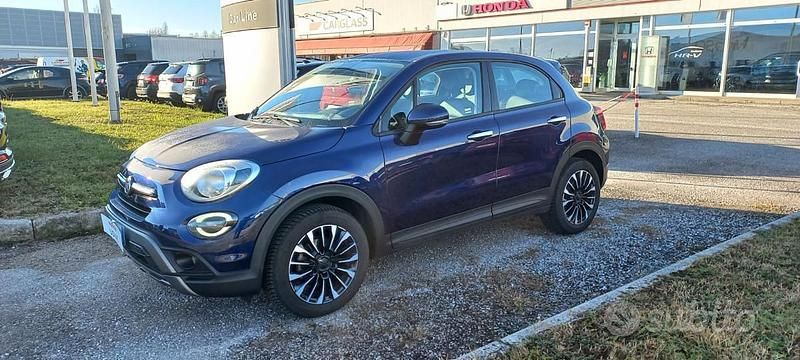 Usata Fiat 500X Cross 95 CV (69 kW) 2019 Blu SUV