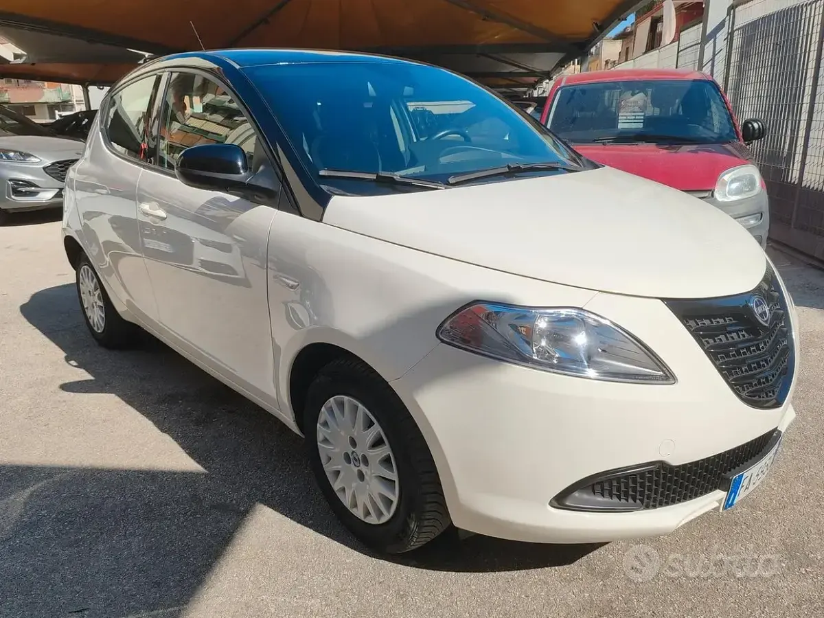Usata Lancia Ypsilon Gold 69 CV (50 kW) 2015 Bianco Utilitaria