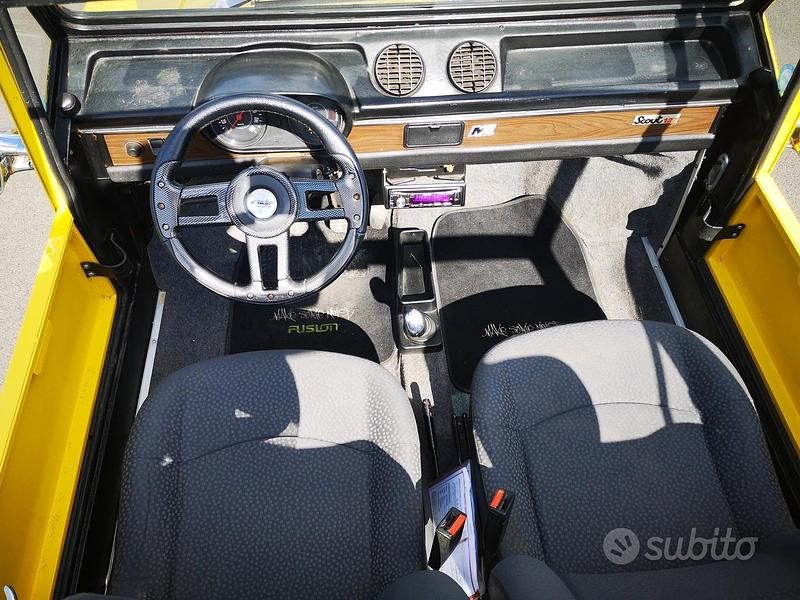 Usata Fiat 127 1970 Giallo Cabrio