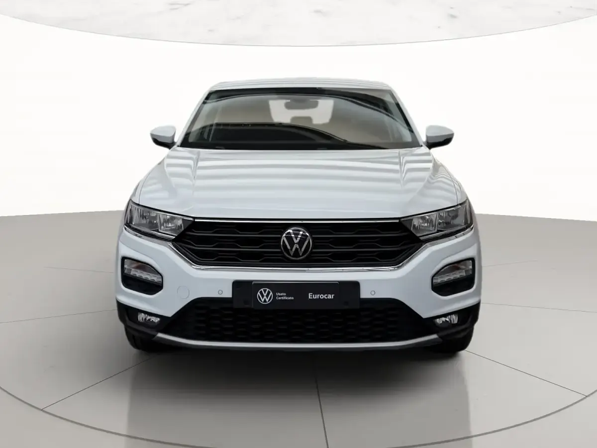 Usata VW T-Roc Style 110 CV (80 kW) 2020 Pure white SUV