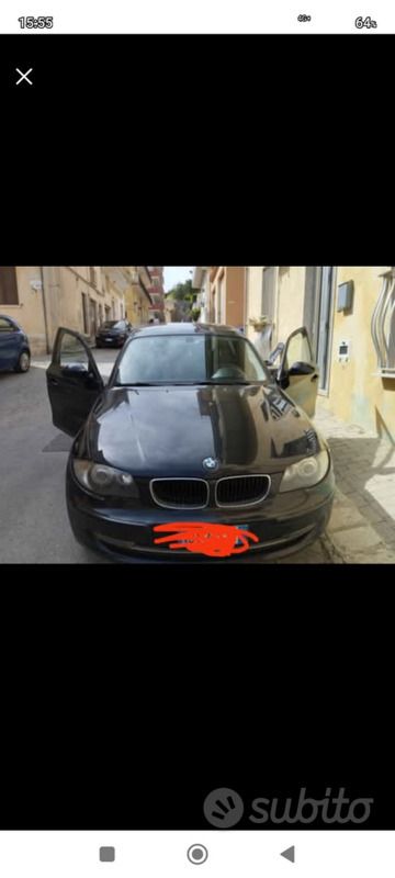 Usata BMW 118 2009 Nero Utilitaria