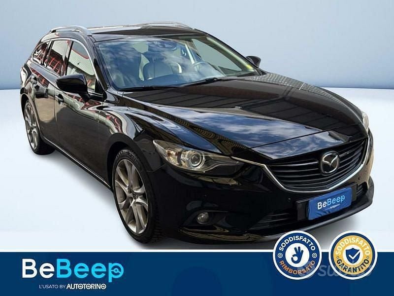 Usata Mazda 6 Exceed 175 CV (128 kW) 2015 Nero metallizzato Station wagon