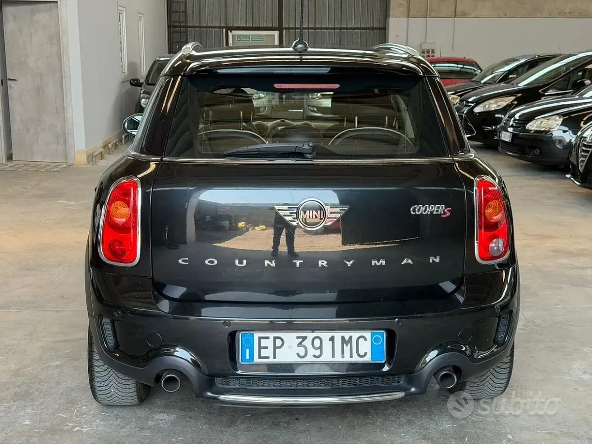 Usata Mini Cooper S Countryman 184 CV (135 kW) 2012 Nero SUV