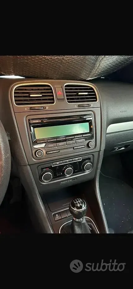 Usata VW Golf VII 105 CV (77 kW) 2012 Nero Berlina