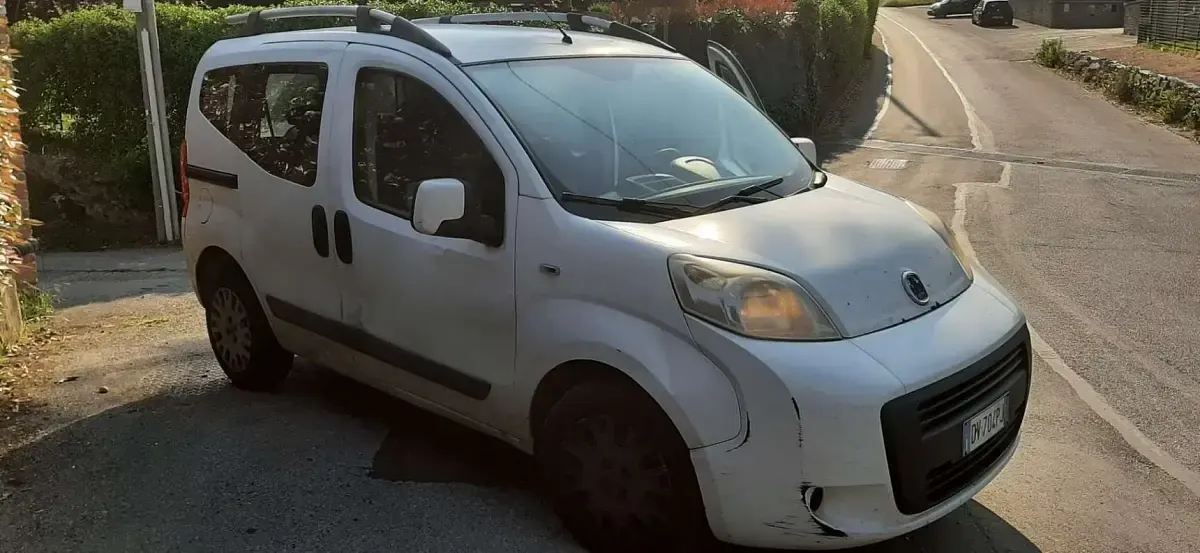 Usata Fiat Qubo Dynamic 75 CV (55 kW) 2009 Bianco Monovolume