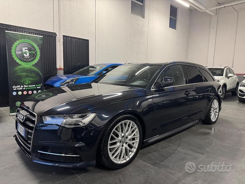 Usata Audi A6 Business Plus 272 CV (200 kW) 2017 Blu Station wagon