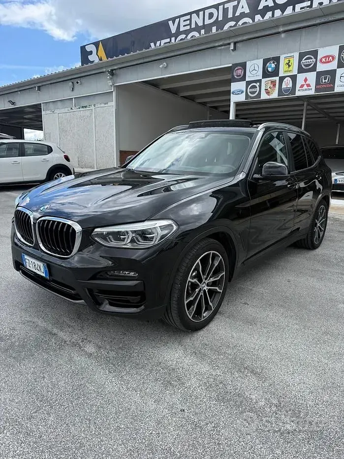 Usata BMW X3 Advantage 265 CV (194 kW) 2019 Nero SUV