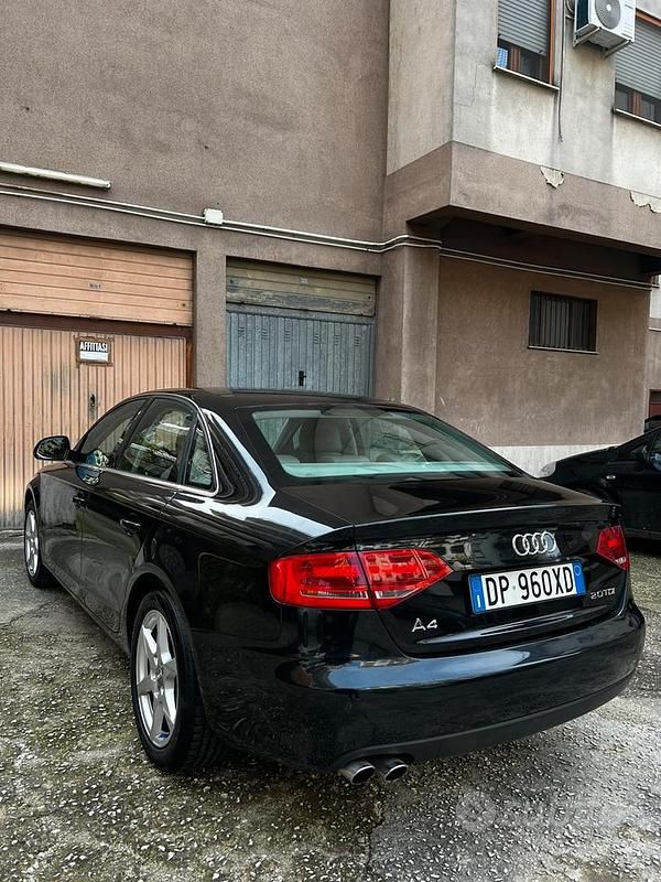 Usata Audi A4 143 CV (105 kW) 2008 Nero Berlina
