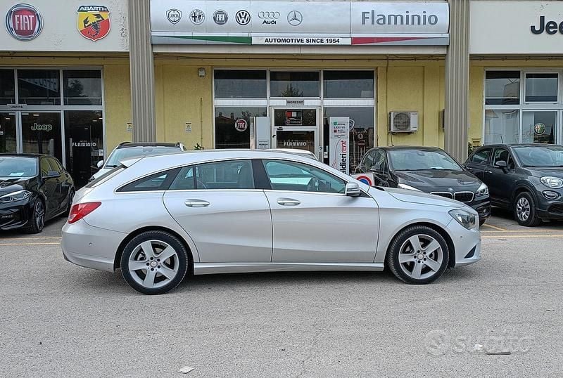Usata Mercedes CLA180 Business 109 CV (80 kW) 2016 Grigio Berlina