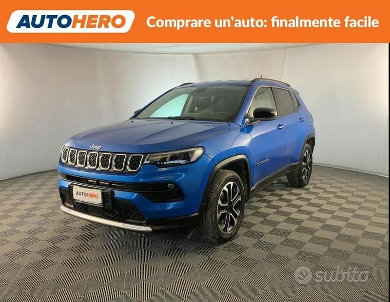Usata Jeep Compass 190 CV (139 kW) 2021 Blu SUV