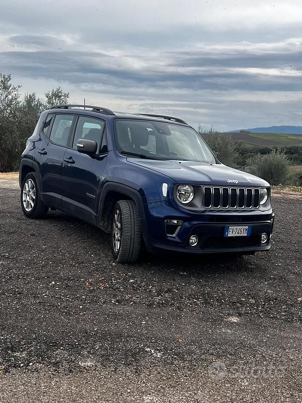 Usata Jeep Renegade Limited 120 CV (88 kW) 2019 Blu SUV