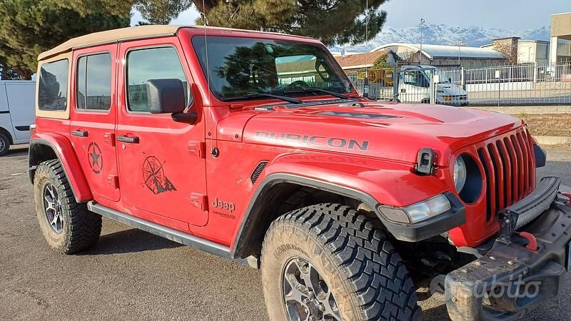 Rosso Usata 2021 Jeep Wrangler Rubicon SUV | 52.000 € - Immagine 1/4