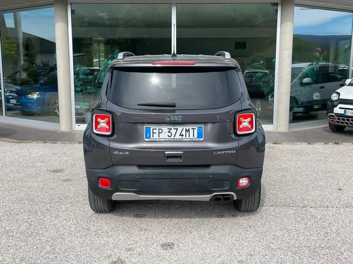 Usata Jeep Renegade Limited 170 CV (125 kW) 2018 Grigio SUV