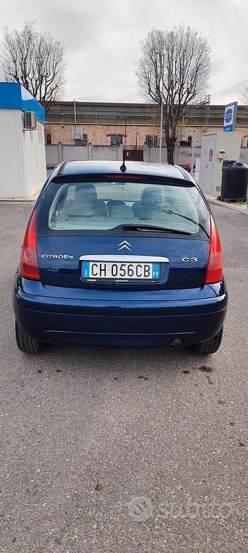 Usata Citroën C3 Exclusive 73 CV (53 kW) 2003 Blu Berlina
