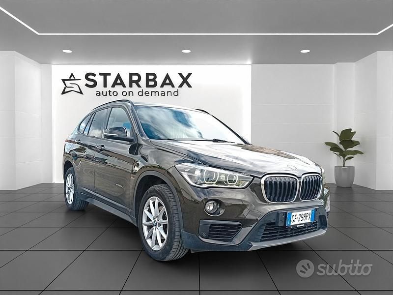 Usata BMW X1 Advantage 116 CV (85 kW) 2017 Nero SUV