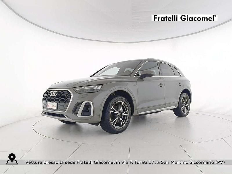 Usata Audi Q5 S-Line 204 CV (150 kW) 2024 Grigio chronos metallizzato SUV