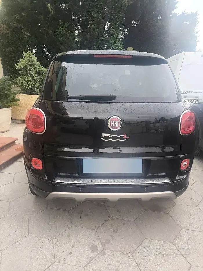 Usata Fiat 500L Trekking 95 CV (69 kW) 2017 Nero Monovolume