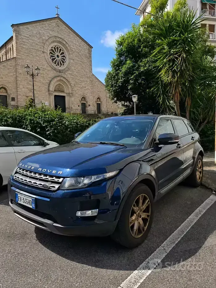 Usata Land Rover Range Rover evoque 150 CV (110 kW) 2014 Blu SUV