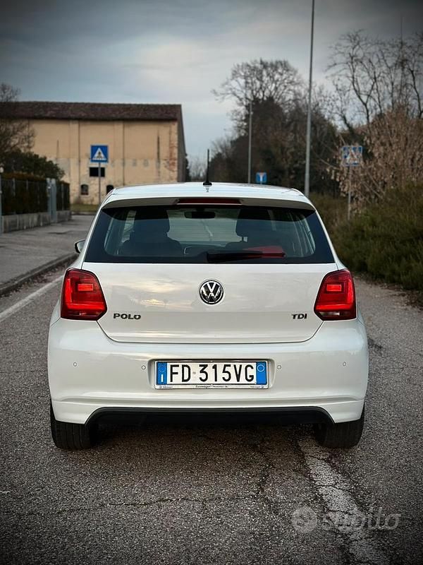 Usata VW Polo Comfortline 75 CV (55 kW) 2016 Bianco Berlina