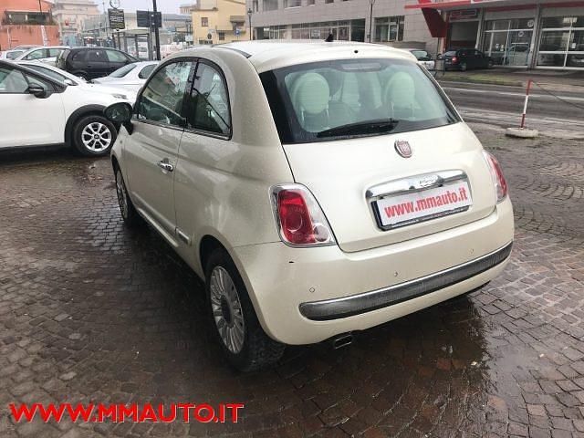 Usata Fiat 500 Lounge 95 CV (69 kW) 2011 Bianco Utilitaria