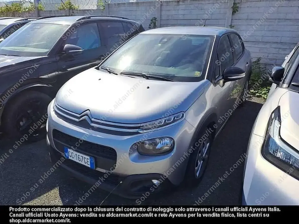Usata Citroën C3 Feel 83 CV (61 kW) 2020 Argento Utilitaria