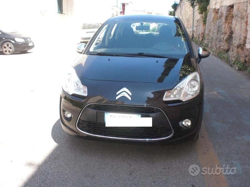 Usata Citroën C3 60 CV (44 kW) 2012 Nero Utilitaria