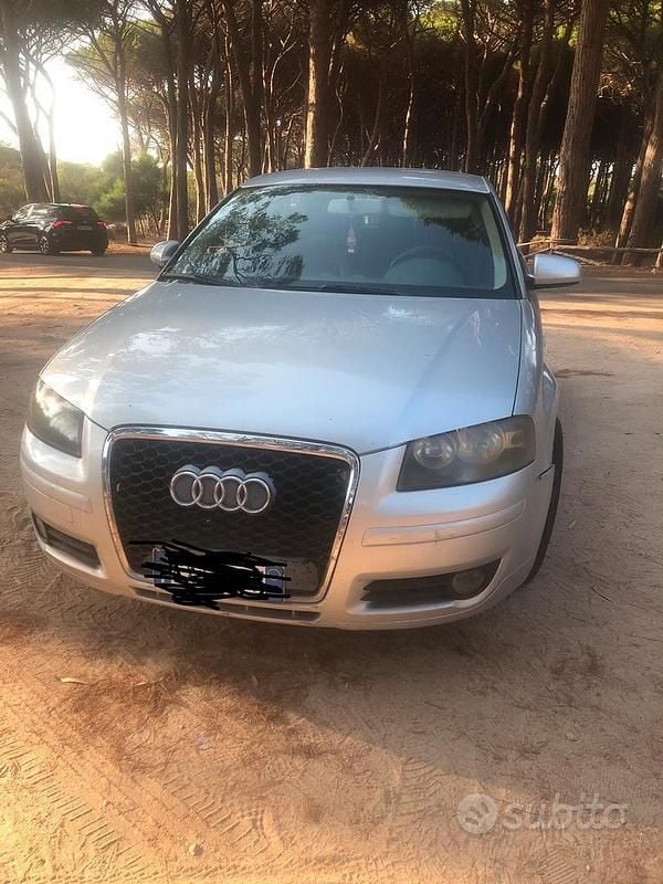 Usata Audi A3 102 CV (75 kW) 2005 Grigio Utilitaria