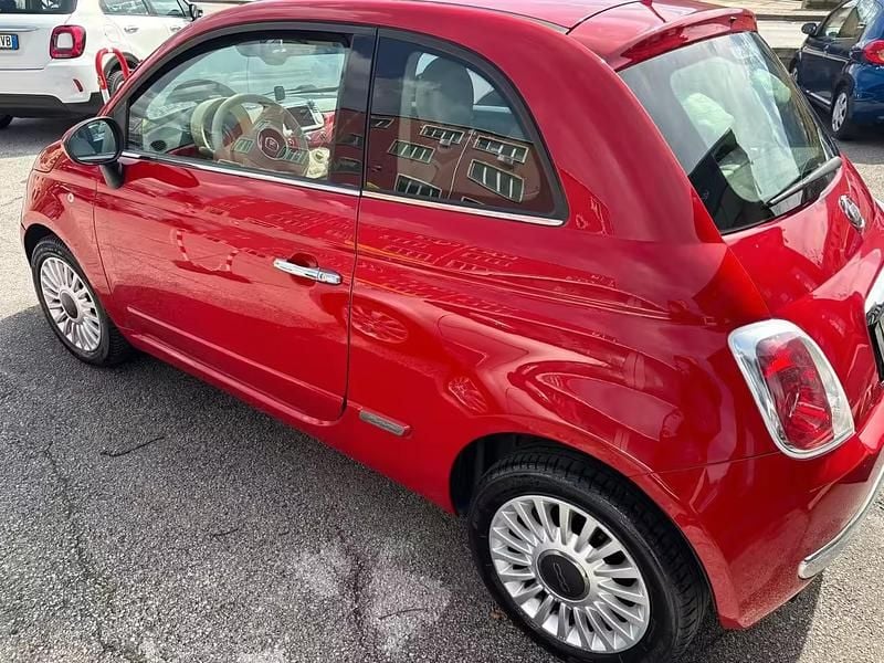 Usata Fiat 500C Lounge 95 CV (69 kW) 2011 Rosso Cabrio