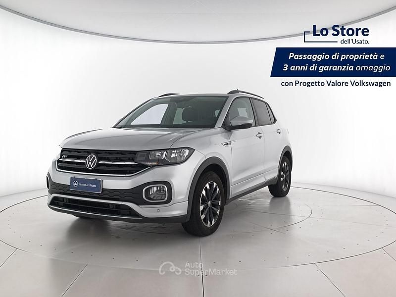 Usata VW T-Cross Sportline 95 CV (69 kW) 2023 Reflex silver metallizzato SUV