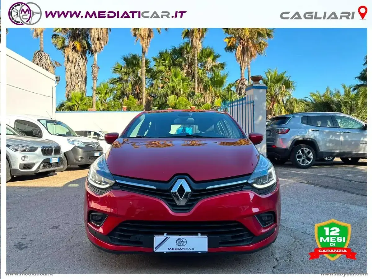 Usata Renault Clio 89 CV (65 kW) 2017 Rosso