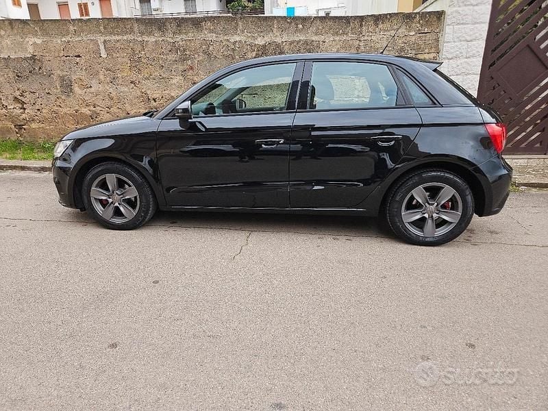Usata Audi A1 90 CV (66 kW) 2016 Nero Utilitaria