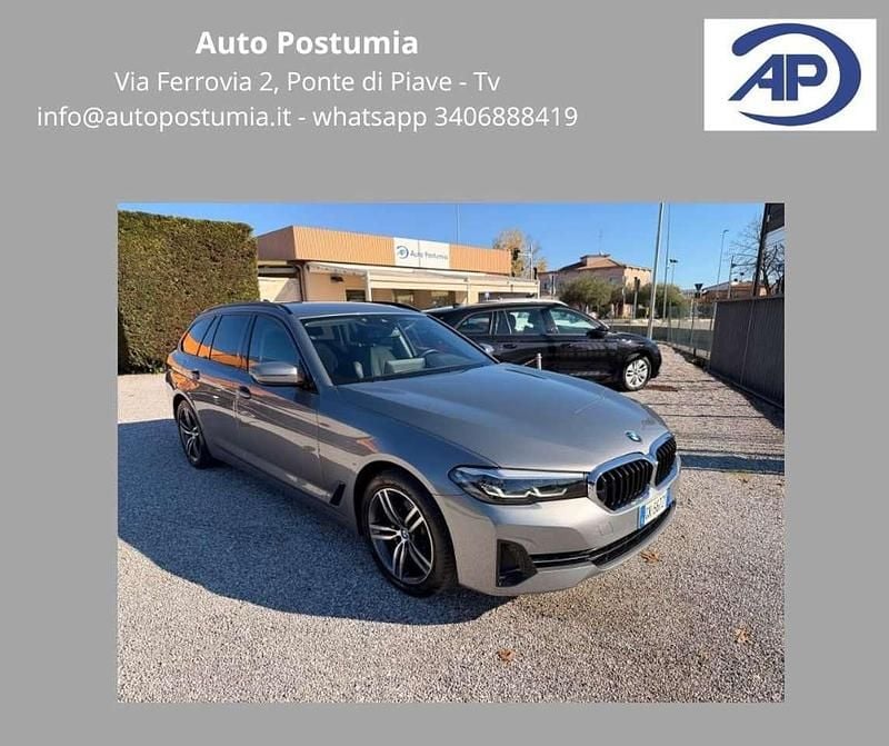 Grigio Usata 2022 BMW 520 Station wagon | 27.500 € (Super prezzo) - Immagine 1/4