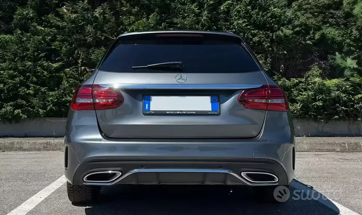 Usata Mercedes C220 Premium 194 CV (142 kW) 2018 Grigio Station wagon