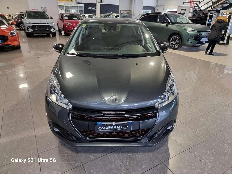 Usata Peugeot 208 GT-line 120 CV (88 kW) 2018 Grigio Utilitaria
