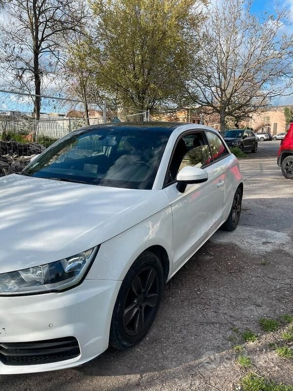 Usata Audi A1 90 CV (66 kW) 2016 Bianco Utilitaria