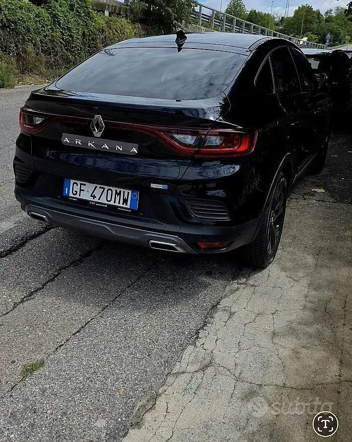 Usata Renault Arkana 101 CV (74 kW) 2021 Nero SUV