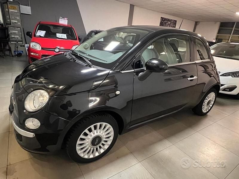 Usata Fiat 500 Lounge 69 CV (50 kW) 2013 Nero Berlina