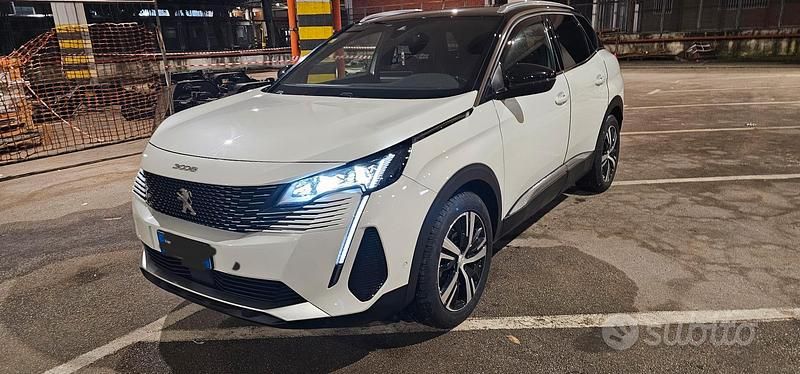 Usata Peugeot 3008 GT 2022 Bianco Berlina