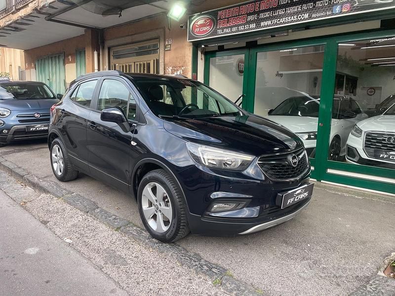 Usata Opel Mokka X 110 CV (80 kW) 2019 Blu SUV