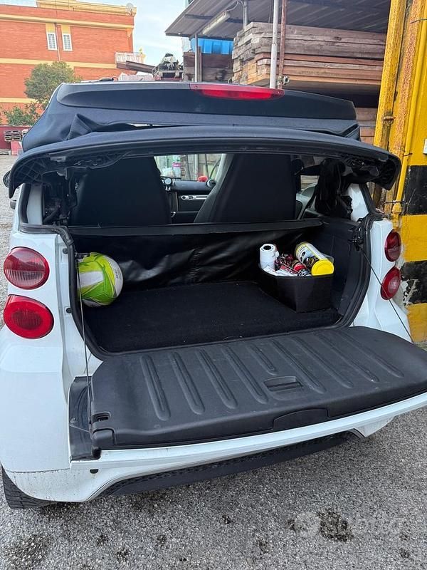 Usata Smart ForTwo Cabrio Pulse 54 CV (39 kW) 2012 Bianco Cabrio