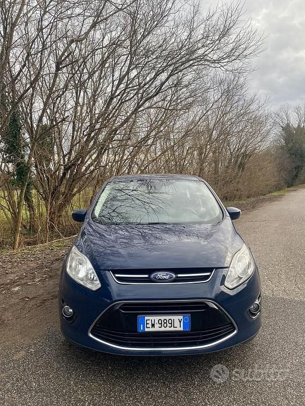 Usata Ford C-MAX 163 CV (119 kW) 2014 Blu Monovolume