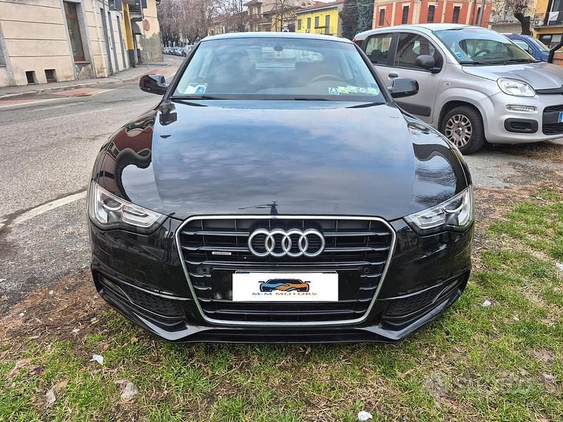 Usata Audi A5 S-Line 177 CV (130 kW) 2014 Nero Coupé