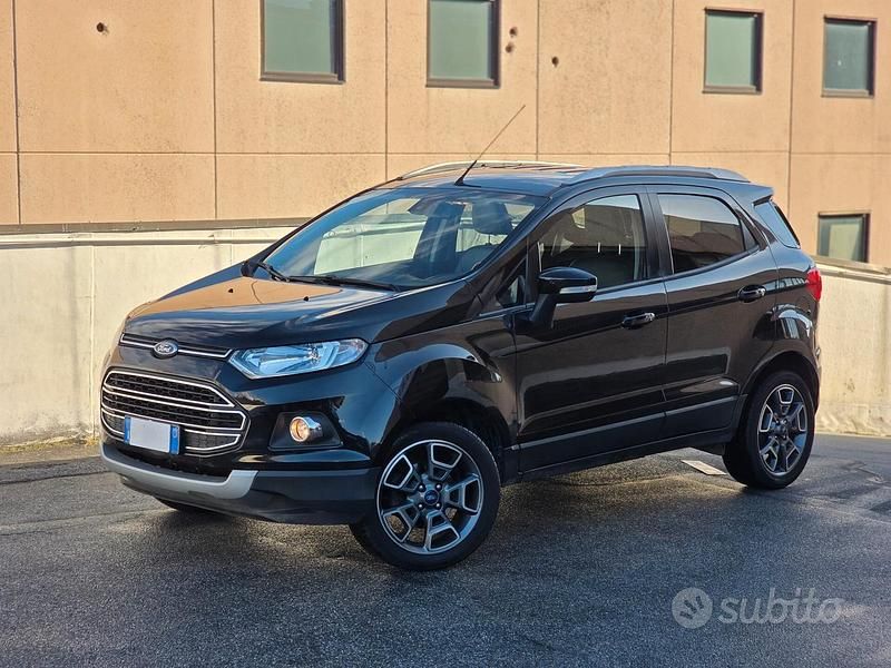 Usata Ford Ecosport Titanium S 95 CV (69 kW) 2017 Nero SUV