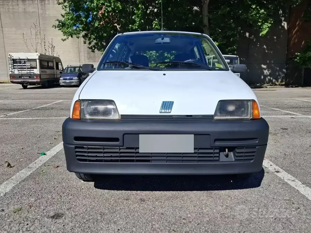 Usata Fiat Cinquecento 41 CV (30 kW) 1995 Bianco Utilitaria