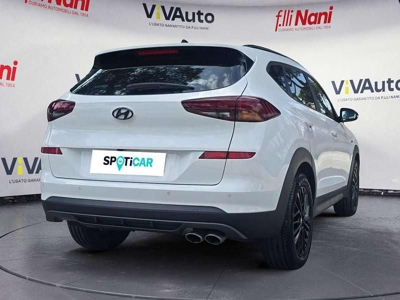 Usata Hyundai Tucson N Line 116 CV (85 kW) 2020 Bianco SUV