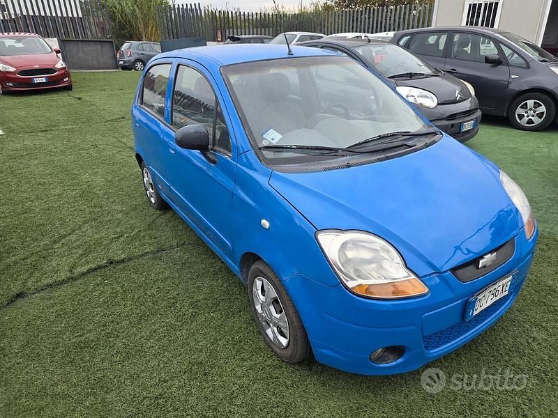Blu Usata 2007 Chevrolet Matiz Due volumi | 2200 € (Buon prezzo) - Immagine 1/4